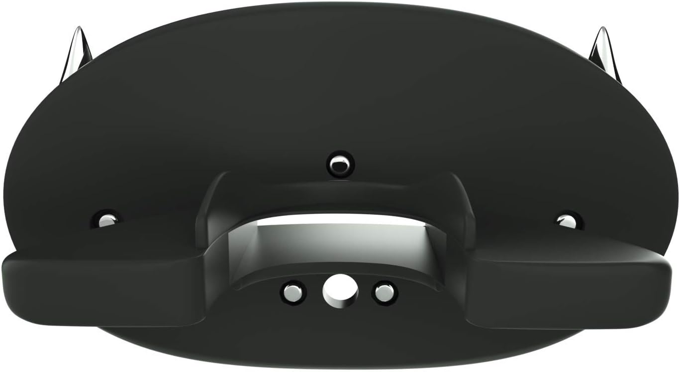 Loudmouth Football Mouth Guard - 3D Chrome Beast Football Mouthpiece, Fits Adult & Youth Ages 5+, Accessories Mouth Guard (3D Beast - Chrome Black/Silver)