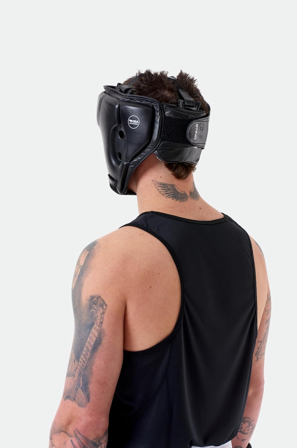 STING Orion Gel Open-Face Boxing Head Guard, USA Boxing-Approved Headgear, Premium Equipment for Professional Competition and Training