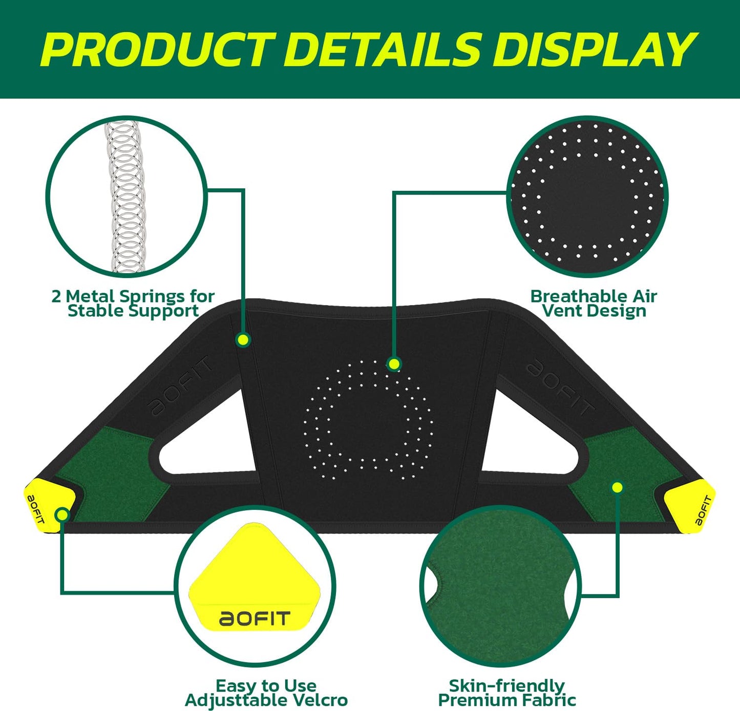 Knee Brace for Men Women Knee Pain Meniscus Tear Arthritis Patella Dislocation Best Osteoarthritis Adjustable Compression with Memory Stabilizers for ACL MCL Breathable for Injury Recovery 4XL