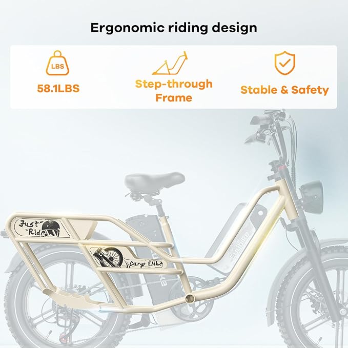 1500W Electric Bike for Adults,48V 20/60Ah Removable Battery Max Range 80Miles & 30MPH Electric Bicycle,20''ร4" Fat Tire Ebike,Adult Electric Bicycles for Commute Beach Snow,E-Bike UL Certified