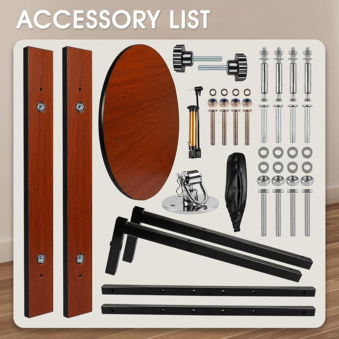 INNOLIFE Adjustable Speed Bag Platform Heavy Duty Wall Mount Speed Bag Platform Kit 24" with Speed Ball for Boxing Training Workout Fitness Stress Relief