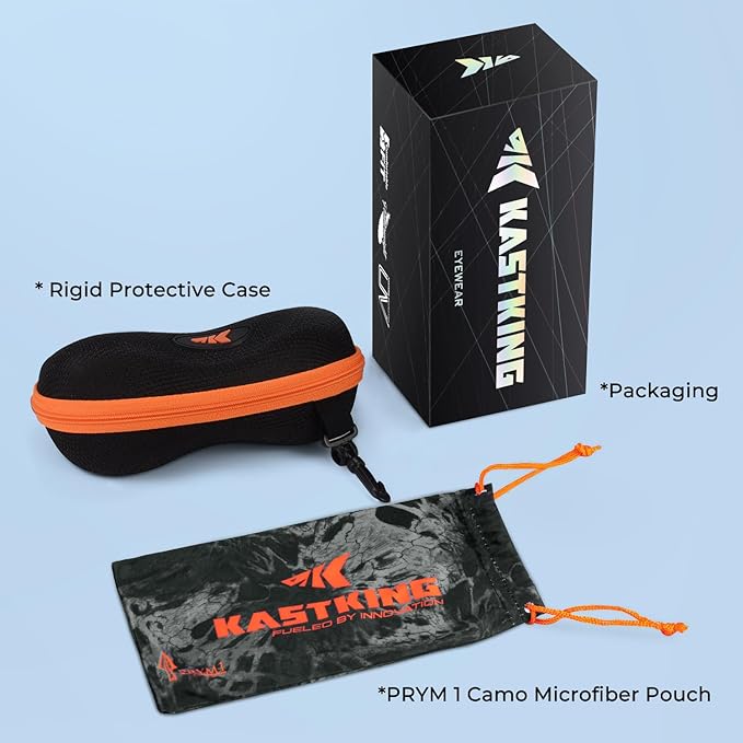 KastKing Hiwassee Polarized Sport Sunglasses for Men and Women, Wrap Sunglasses for Fishing Cycling and Running,UV Protection