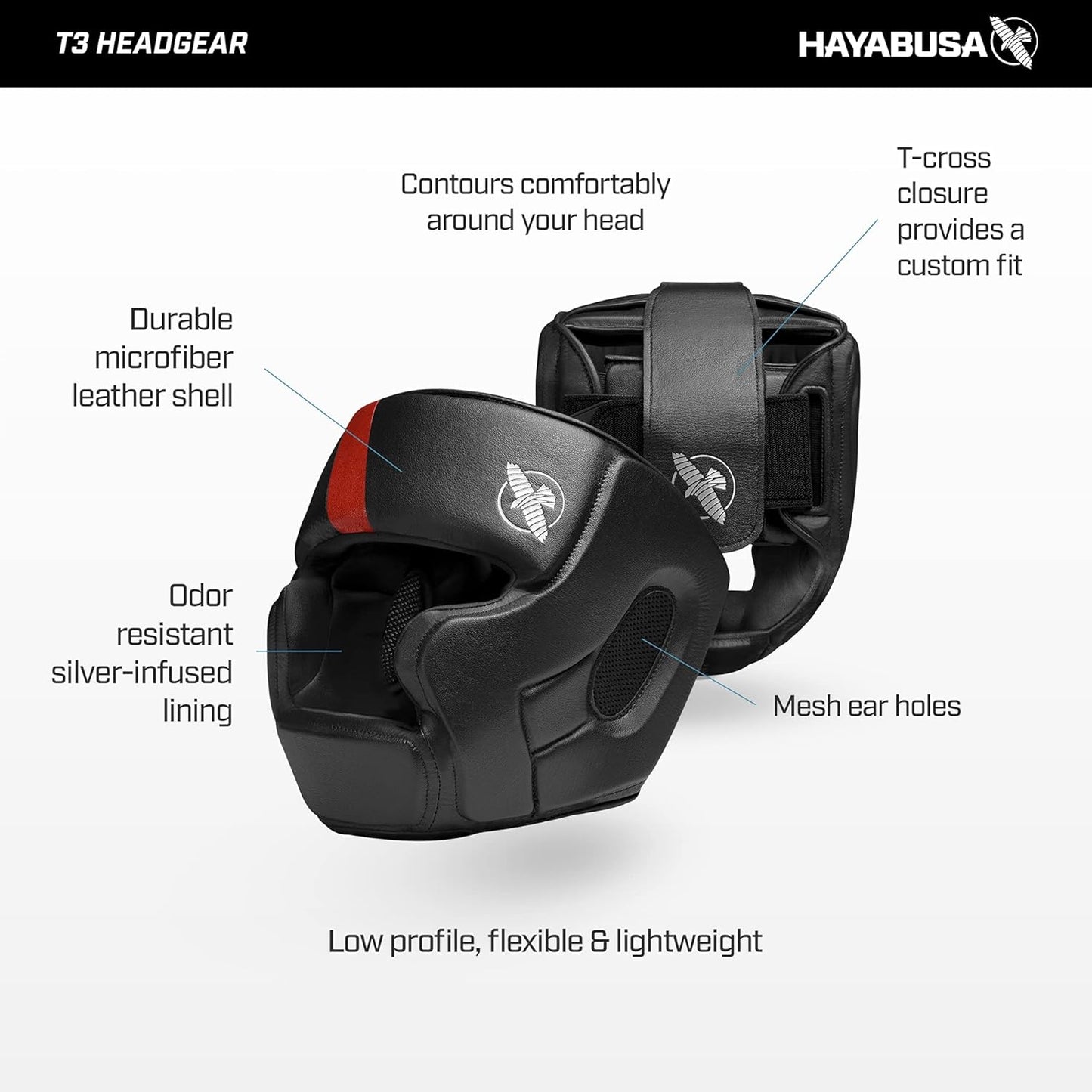Hayabusa T3 Adjustable MMA Headgear