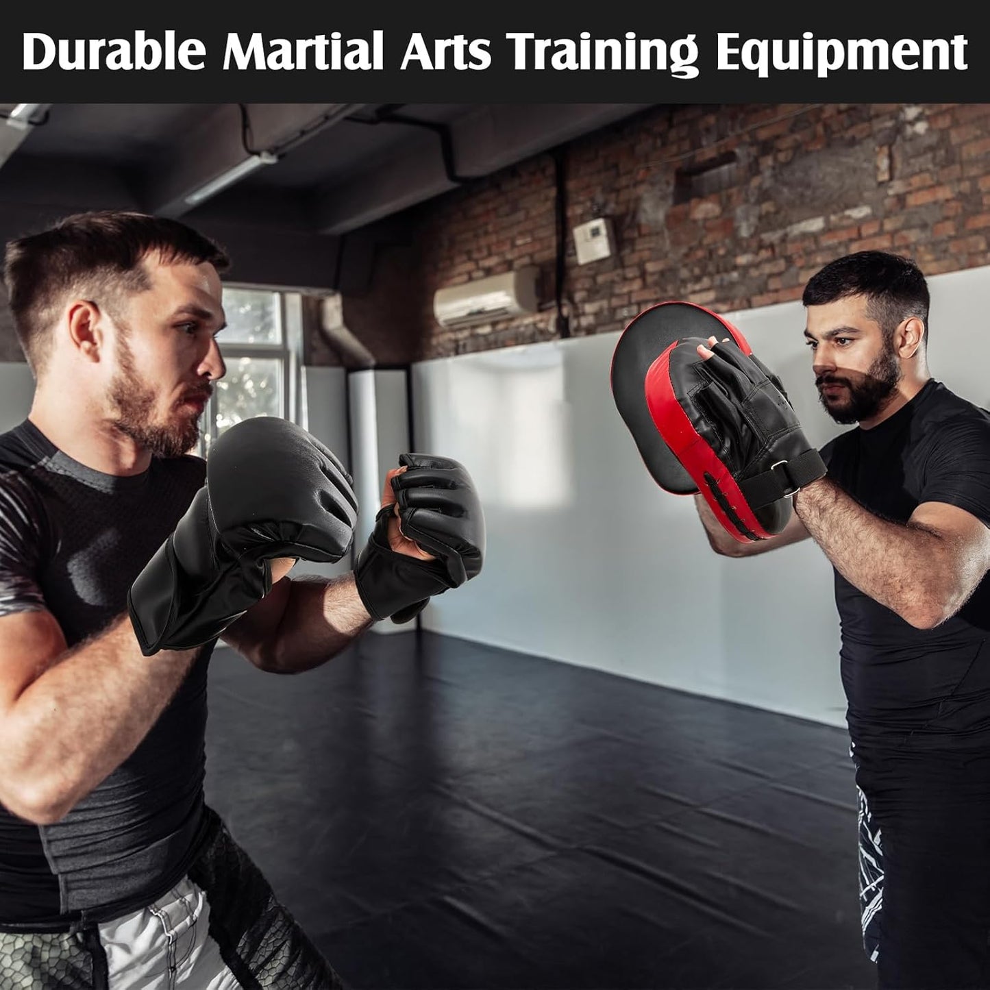 10 In1 Punching Mitts Kick Pad Set Taekwondo Pads Boxing Mitts Focus Pads Boxing Gloves Safety Head Guard Wrist Band for Kickboxing, Karate, Muay Thai, MMA Training