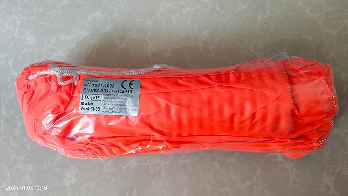 1/2 in (12mm) x 32 ft (10Meter) Floating Rope Anchor Mooring Rope Boat Rope Marine Rope Dock Lines Kayak Canoe Tow Throw Line Reflective Red