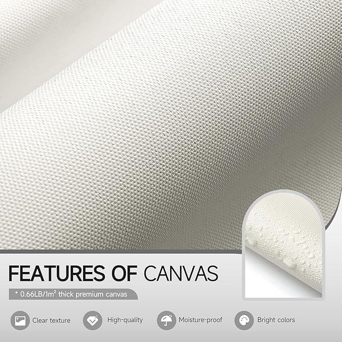 Large Black and White Wall Art, Modern Paintings Gold Abstract Graffiti Canvas Artwork Wall Pictures for Living Room Bedroom Dining Room Home Office Decor 24x48 In