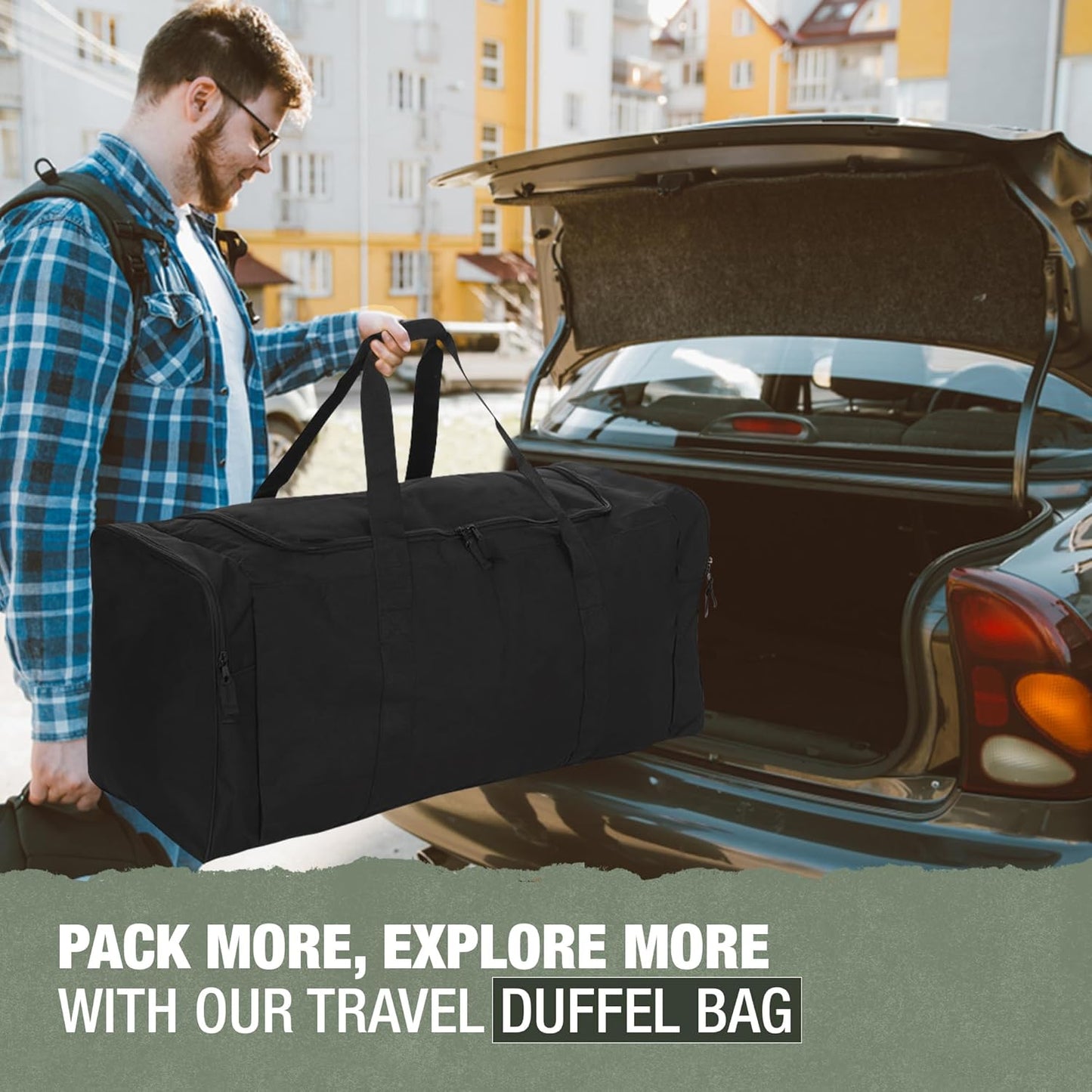 Jetstream Heavy Duty Multi Pocket Durable Sports Gym Equipment Travel Duffel Bag