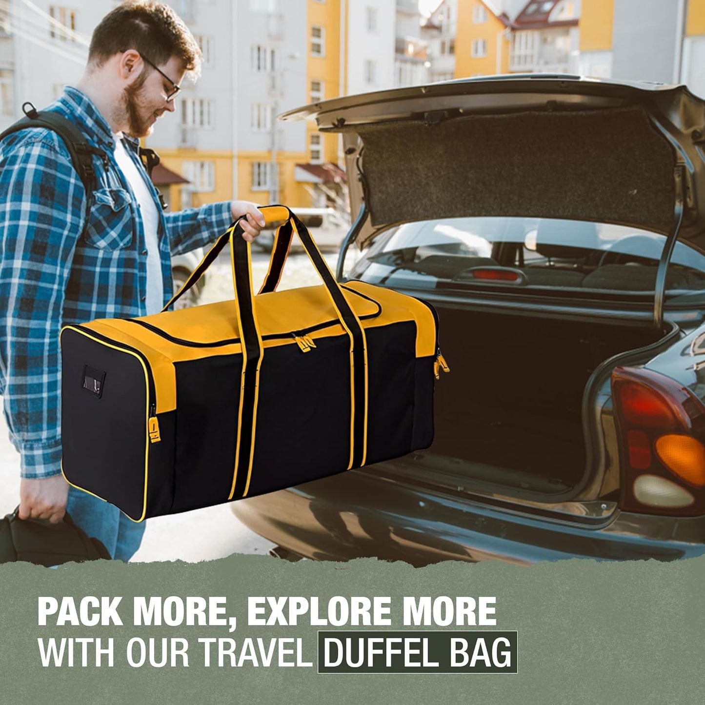 Jetstream Heavy Duty Multi Pocket Durable Sports Gym Equipment Travel Duffel Bag