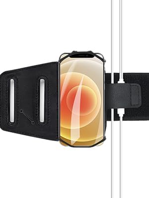 2 Pack Cell Phone Holder Armband - Reflective & Adjustable Wristband Strap Arm Bands Case Compatible with iPhone 16 15 14 13 12 Mini Pro Max Plus Samsung Galaxy Pixel for Workout Exercise Sports