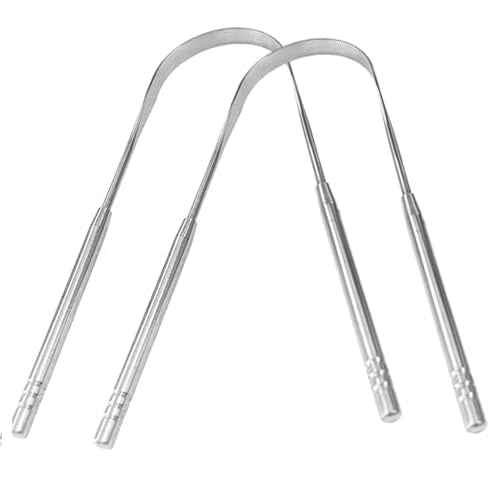 Tongue Scraper, Metal Tongue Scraper for Good