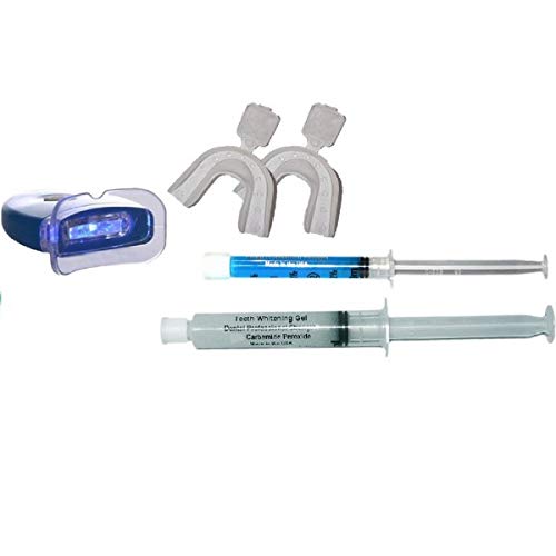Easy Smile- Kit Tooth Whitening -Led Light + 10 Cc Peroxide Carbamide 35% +Remineralization Gel 3cc +2 Trays