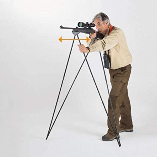 4 Stable Sticks® Essential 4 Points Bipod Shooting Sticks - Lightweight Aluminium, Extrem Stability for Hunting and Shooting, Foldable and transportable