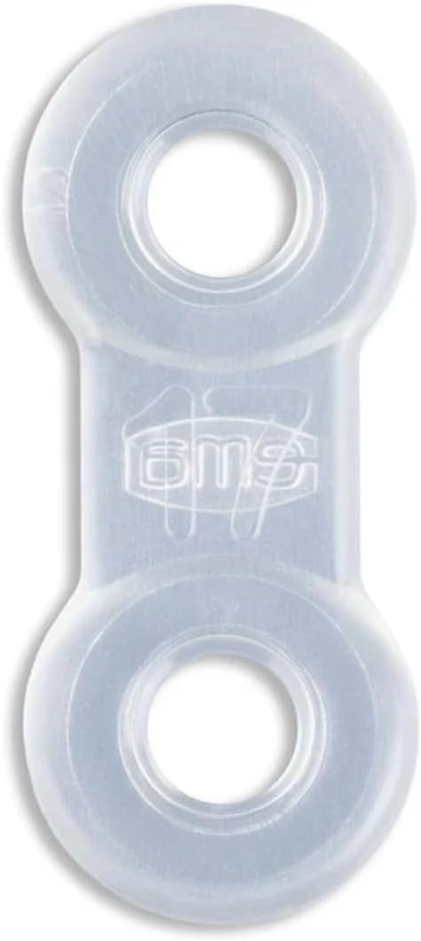 25 Pack: Replacement Straps for EMA Anti-Snoring Appliance, EMA Replacement Elastic Strap, Snore Guard Bands, Compatible with Myerson EMA Snore Appliance (Clear (Extra Firm), 17mm)