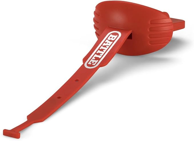 Battle Sports Speed Football Mouthguard with Strap - Oxygen Football Mouthguard Superior Airflow & Better Performance, Maximum Breathability - Red