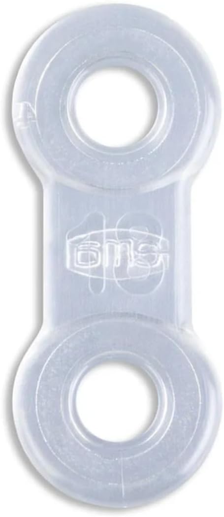 25 Pack: Replacement Straps for EMA Anti-Snoring Appliance, EMA Replacement Elastic Strap, Snore Guard Bands, Compatible with Myerson EMA Snore Appliance (Clear (Extra Firm), 18mm)