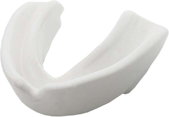 Sports Mouth Guard for Kids,Youth,Boys,Girls,Child Teen Mouthguard with Case (BPA Free) for Boxing, Martial Arts,MMA Karate,Lacrosse,Football,Soccer and All Contact Sports (White)