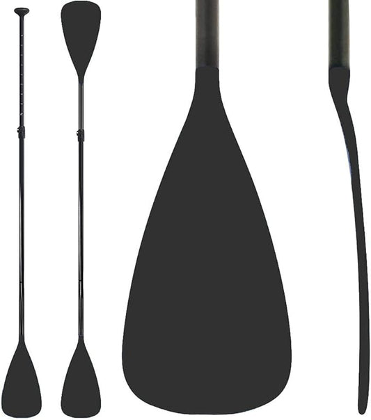 LBW SUP Paddle Board Paddle Stand up Paddleboard Paddles - 3-Piece or 4-Piece Floating Alloy Portable SUP Kayak Paddle Adjustable 2-Sided Paddle