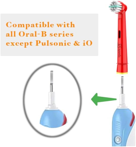 12 Pack Kids Toothbrush Heads with 3 Head Covers - Replacement Electric Tooth Brush Head for Children Soft Bristle Compatible with Oral B Kids Toothbrush