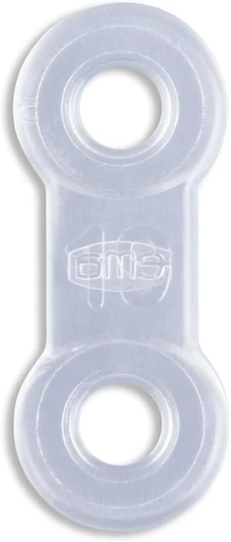 25 Pack: Replacement Straps for EMA Anti-Snoring Appliance, EMA Replacement Elastic Strap, Snore Guard Bands, Compatible with Myerson EMA Snore Appliance (Clear (Extra Firm), 19mm)