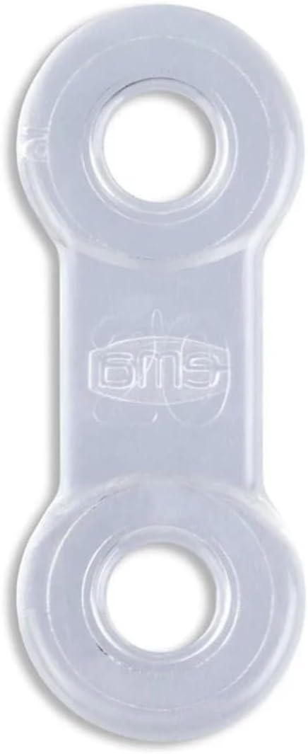 25 Pack: Replacement Straps for EMA Anti-Snoring Appliance, EMA Replacement Elastic Strap, Snore Guard Bands, Compatible with Myerson EMA Snore Appliance (Clear (Extra Firm), 20mm)