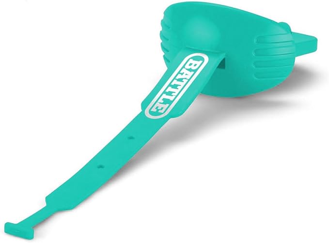 Battle Sports Speed Football Mouthguard with Strap - Oxygen Football Mouthguard Superior Airflow & Better Performance, Maximum Breathability (Turquoise)