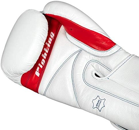 Fighting Leather Training Gloves - Boxing, MMA, Kickboxing, Punching Bag, Sparring Oz Gloves