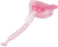 Battle Sports Speed Football Mouthguard with Strap - Oxygen Football Mouthguard Superior Airflow & Better Performance, Maximum Breathability (Ice Pink)