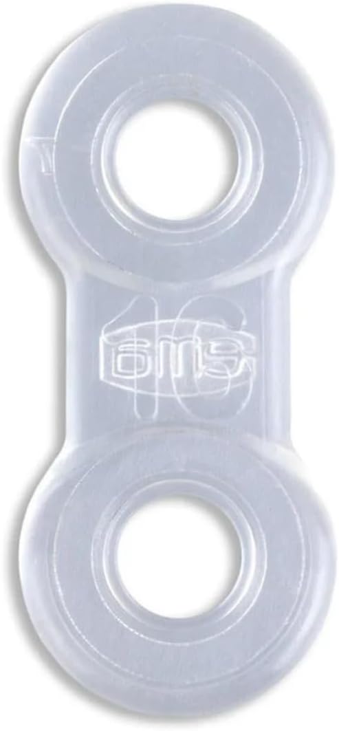 25 Pack: Replacement Straps for EMA Anti-Snoring Appliance, EMA Replacement Elastic Strap, Snore Guard Bands, Compatible with Myerson EMA Snore Appliance (Clear (Extra Firm), 16mm)