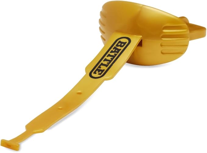 Battle Sports Speed Football Mouthguard with Strap - Oxygen Football Mouthguard Superior Airflow & Better Performance, Maximum Breathability - Gold
