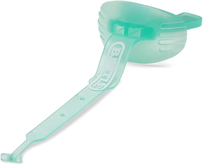 Battle Sports Speed Football Mouthguard with Strap - Oxygen Football Mouthguard Superior Airflow & Better Performance, Maximum Breathability (Ice Green)
