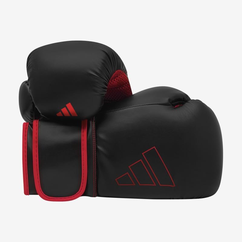 Adidas Hybrid 80 Boxing Gloves - Adult Boxing Gloves for Men & Women - Heavy Bag Gloves, Kickboxing Gloves for Women, MMA Sparring Gloves, Punching Bag Gloves for Men