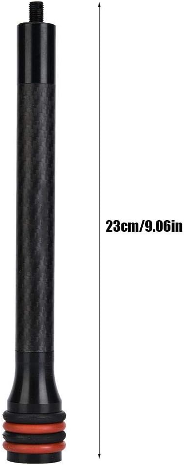 Life 8 inch Bow Arrow Shock Absorber, Carbon Fiber Rubber Archery Accessories for Sports Hunting, Compound Bow Stabilizer Accessory for Limb