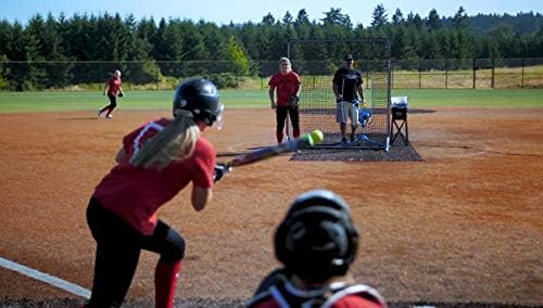 Jugs BP1 Softball Only Pitching Machine — Throws softballs up to 70 mph from a Realistic delivery Height.