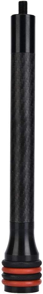 Life 8 inch Bow Arrow Shock Absorber, Carbon Fiber Rubber Archery Accessories for Sports Hunting, Compound Bow Stabilizer Accessory for Limb