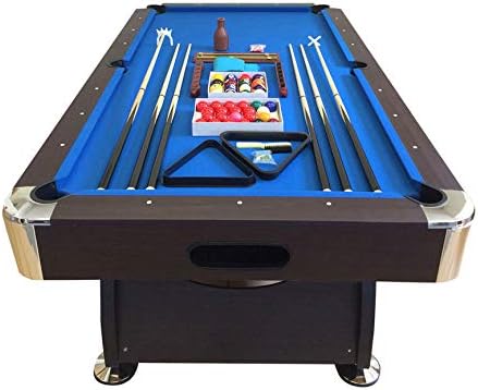 8 Foot Pool Table Billiard Table Blue Felt – Vintage Blue
