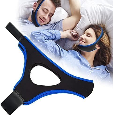 Anti Snoring Devices Anti Snoring Chin Strap for Men Women Adjustable Stop Snoring Solution Chin Straps Sleep Aids for Snoring Mouth Breather Devices