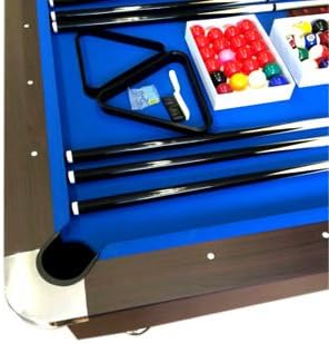 8 Foot Pool Table Billiard Table Blue Felt – Vintage Blue