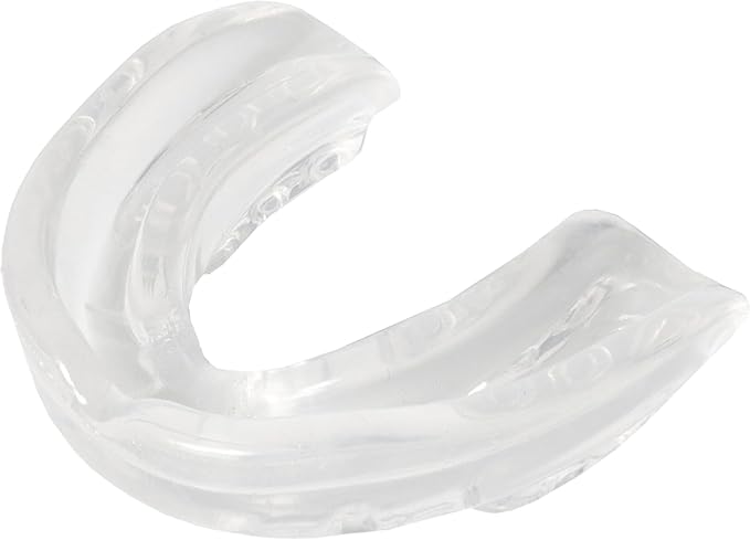 Sports Mouth Guard for Kids,Youth,Boys,Girls,Child Teen Mouthguard with Case (BPA Free) for Boxing, Martial Arts,MMA Karate,Lacrosse,Football,Soccer and All Contact Sports (Crystal)
