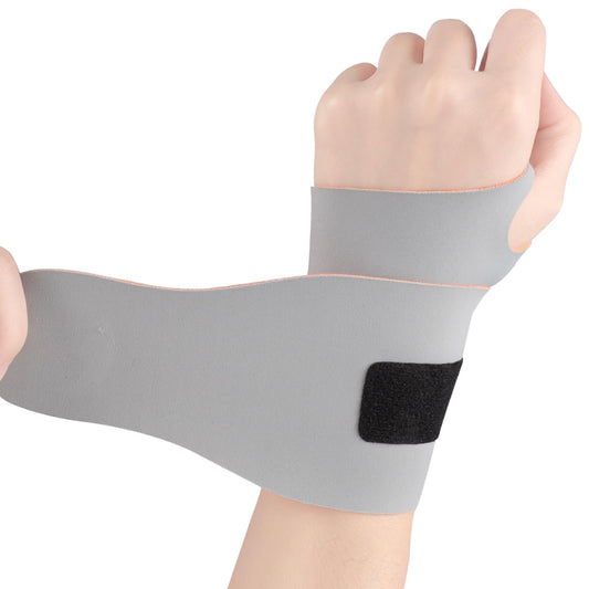 2 Pack Wrist Brace Support for Carpal Tunnel Pain Relief, Ultra Thin Elastic for Tear, Ulnar Wrist wraps Repetitive Wrist Use Injury, Fit Left or Right Hand, Small and Medium Hands Sizes