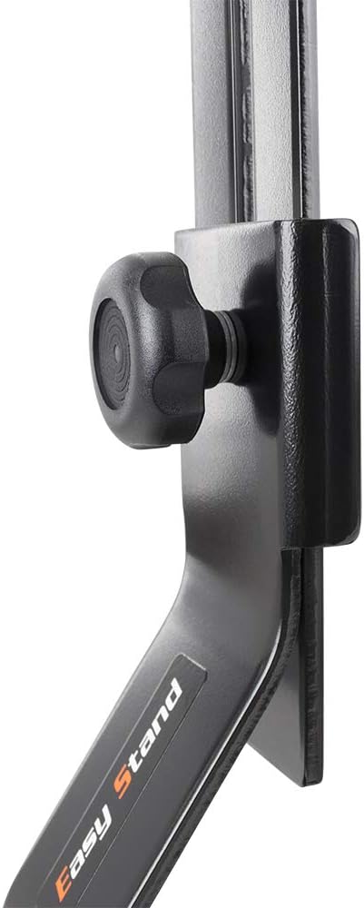 Ibera Heavy-Duty Bike Stand for 20"-29" - Bicycle Stand for Fat Tire Wheels with Non-Scratch & Foldable Design - Adjustable Height & Floor-Mounted Bicycle Storage for Garage, Home or Workshop