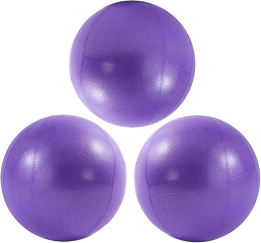 9 Inch Exercise Pilates Ball Mini Exercise Barre Ball for Yoga,Stability Exercise Training Gym Anti Burst and Slip Resistant Balls Physical Therapy Improves Balance, Core Strength