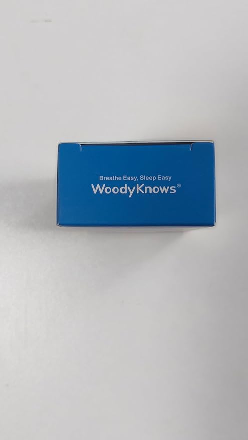 WoodyKnows Ultra-Thin Nasal Dilator, Improves Sleep and Sports Airflow, alleviates Nasal Congestion and Nose-Related snoring, deviated Septum aid (L 3 Pack)