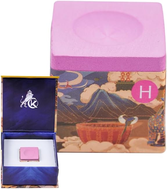 KONLLEN Pool Cue Chalk Nano Technology Billiard Chalk for Professional Tournament Dedicated Pool Chalk (Outstanding Performance, Durable)