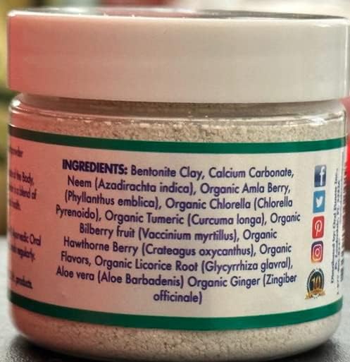 Ayurvedic Organic Mint Sesame Oil Pulling & Remineralizing Tooth Powder | Mint Flavored Organic Oral Rinse Mouthwash | Tooth Powder for Instant Teeth Whitening, Free Bundle Pack-8 FL Oz (Bottle)