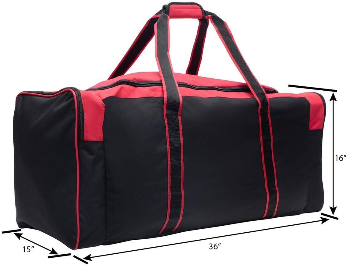 Jetstream Heavy Duty Multi Pocket Durable Sports Gym Equipment Travel Duffel Bag
