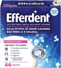 Efferdent Retainer & Denture Cleaner Tablets, Complete Clean, 44 Count, (Pack of 16)