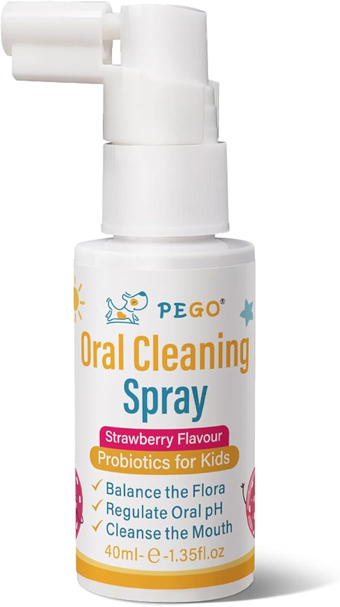 Kids Oral Spray, Toddler Toothpaste Helper for Cavity Prevention and Fresh Breath, Children Anticavity with Fluoride Free for Newborn to Preschoolers, Kid's Mouth Spray (1)