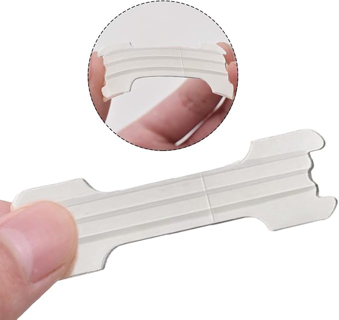 RZJZGZ Clear Large Nasal Strips for Snoring Transparent Nose Strips for Breathing Extra Strength Snore Strips to Open Nasal Passages (110Pack)