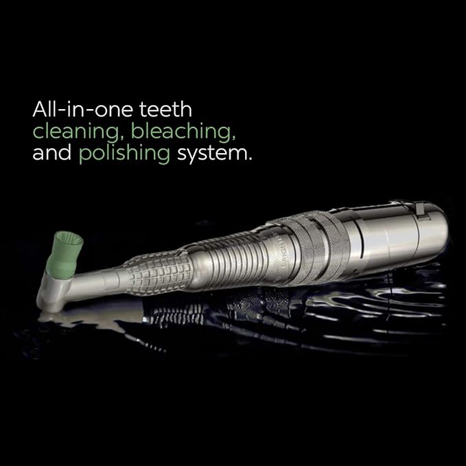 Brighter Image Lab Bilistic Pro Series Dental Tooth Polisher | Professional Dental Teeth Cleaning & Bleaching Modern Electric Toothbrush Corded | Removes Buildup and Freshens Breath