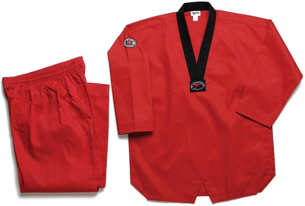 AAMA Ribbed Taekwondo Color Uniform